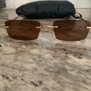 Karen Wazen - Layla Brown Sunglasses (Brand new)